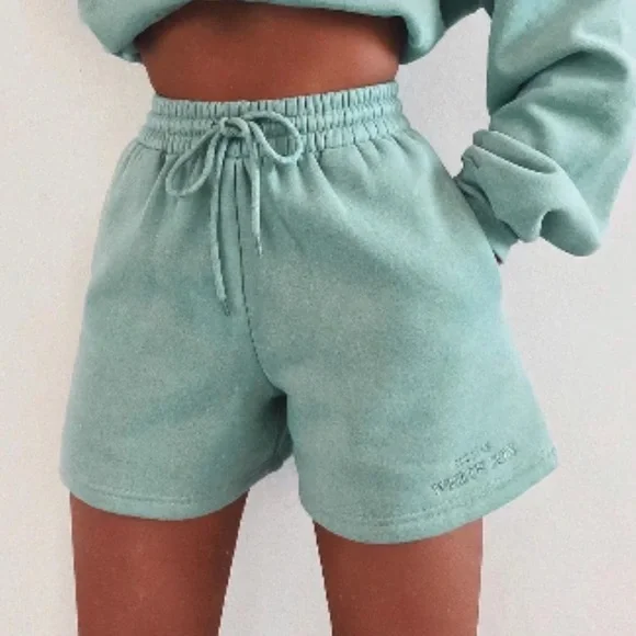 White Fox Boutique Sweat Shorts - Picture 2 of 2